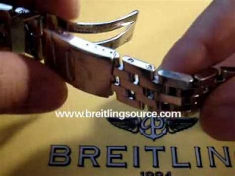 breitling bracelet screwdriver|Guide: How to Adjust a Breitling Watch Band Easily and Quickly.